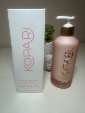 Kopari Brightening Silk Body Cream - Pink Bottle